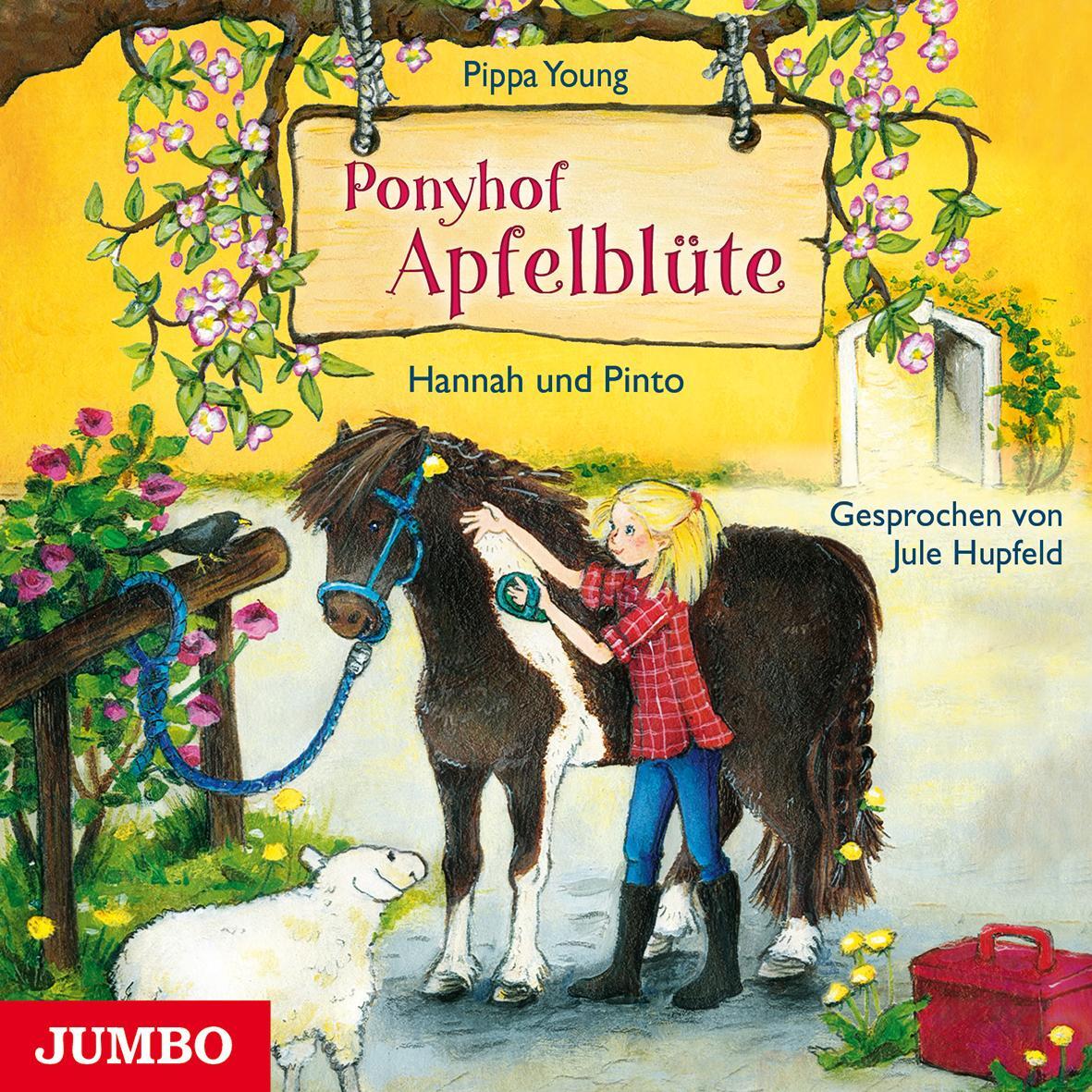 Cover: 9783833734359 | Ponyhof Apfelblüte 04. Hannah und Pinto | Pippa Young | Audio-CD