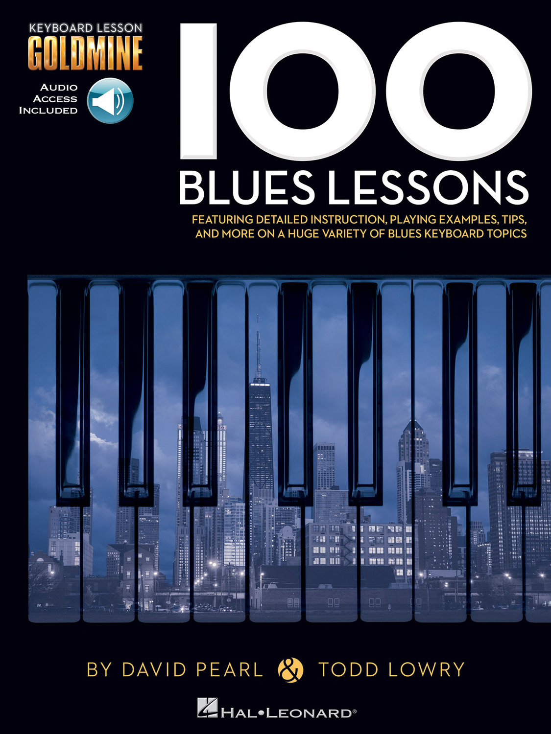 Cover: 884088949365 | 100 Blues Lessons | Keyboard Lesson Goldmine Series | 2014