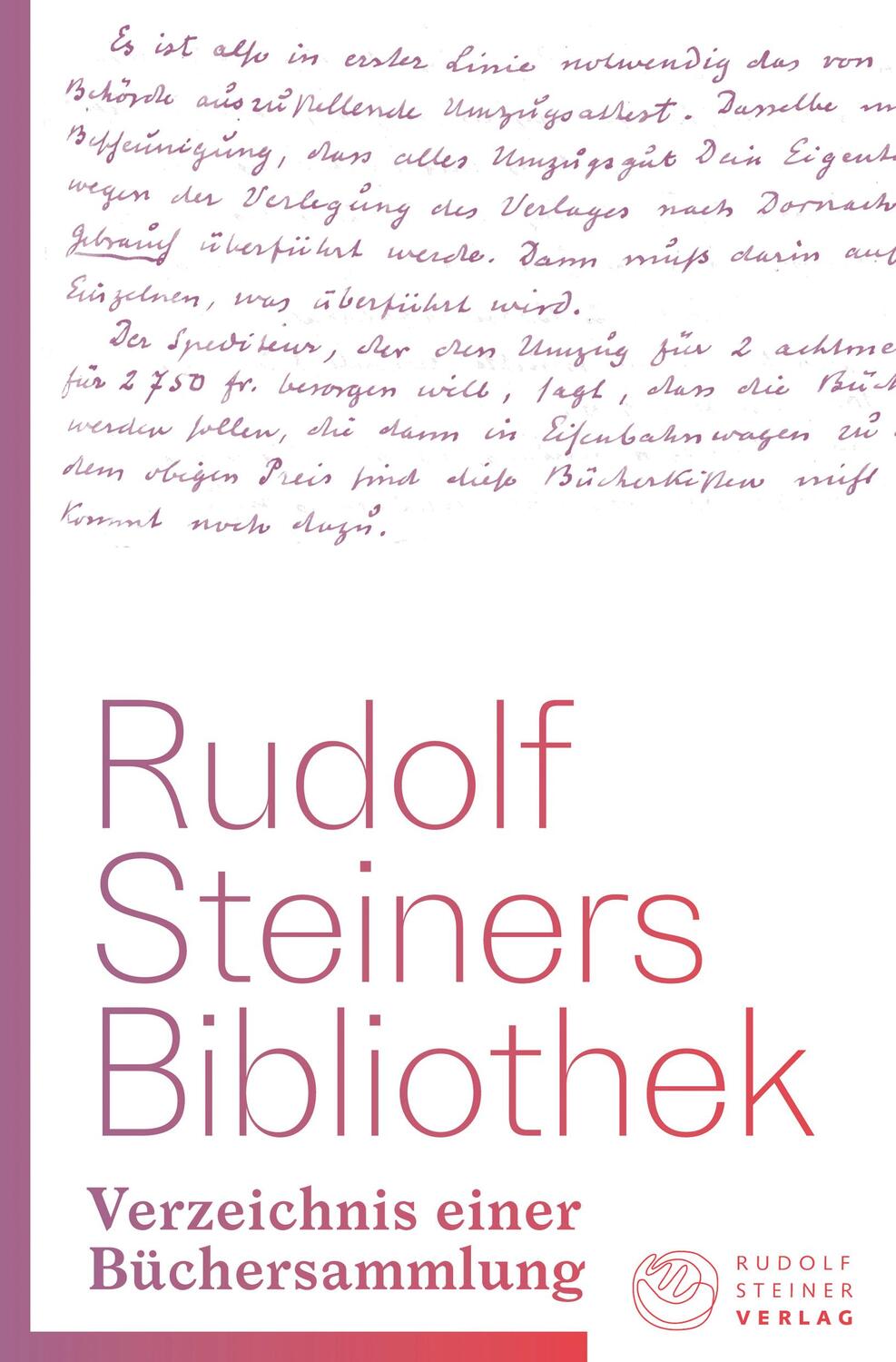 Cover: 9783727453311 | Rudolf Steiners Bibliothek | Verzeichnis einer Büchersammlung | Sam