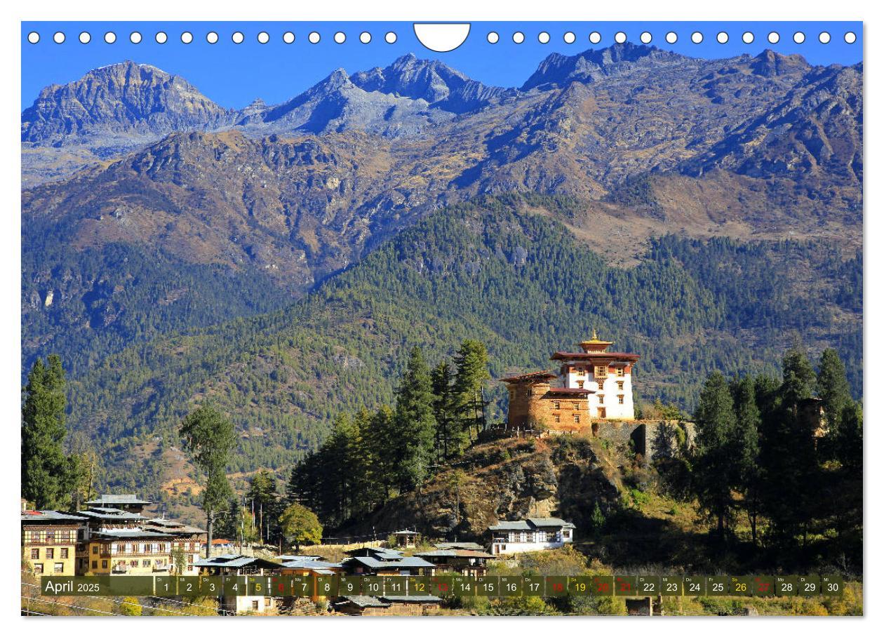 Bild: 9783435333042 | Königreich Bhutan - Juwel am Himalaya (Wandkalender 2025 DIN A4...