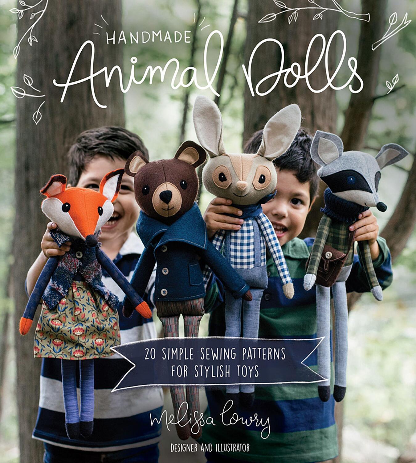 Cover: 9781624148057 | Handmade Animal Dolls: 20 Simple Sewing Patterns for Stylish Toys