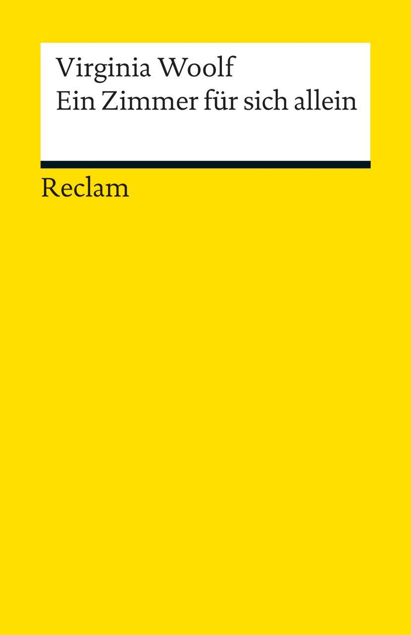 Cover: 9783150188873 | Ein Zimmer für sich allein | Virginia Woolf | Taschenbuch | Deutsch