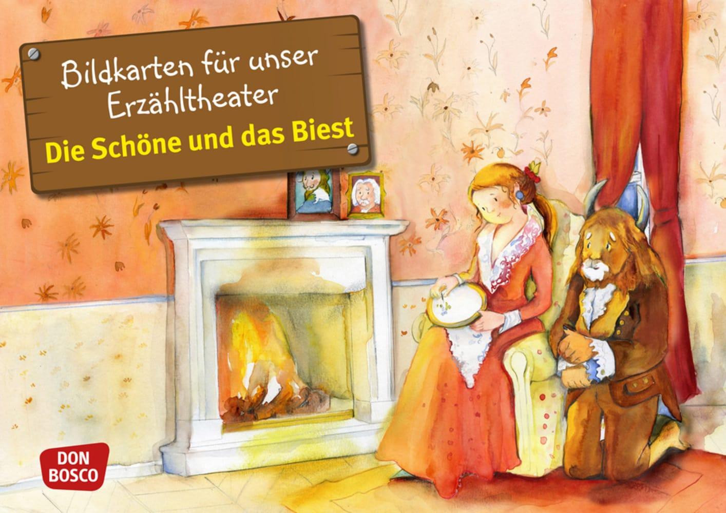 Cover: 4260179512018 | Die Schöne und das Biest. Kamishibai Bildkartenset. | Petra Lefin