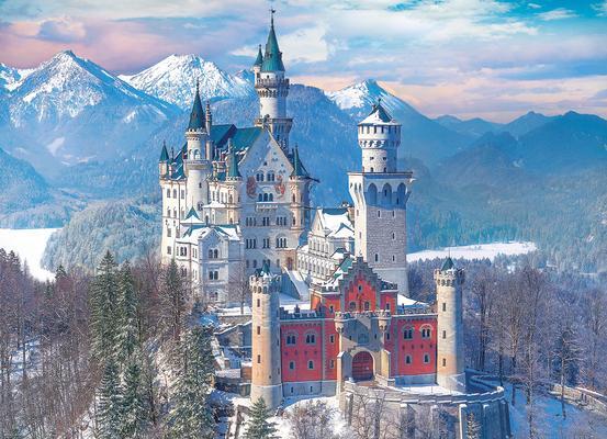 Cover: 628136654197 | Schloss Neuschwanstein im Winter | Spiel | 6000-5419 | Deutsch | 2022