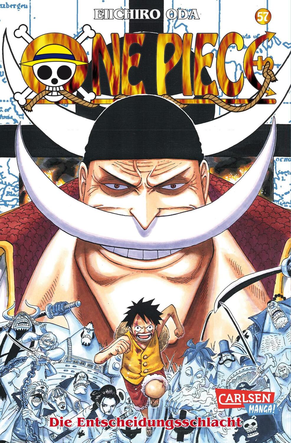 Cover: 9783551758095 | One Piece 57. Die Entscheidungsschlacht | Eiichiro Oda | Taschenbuch