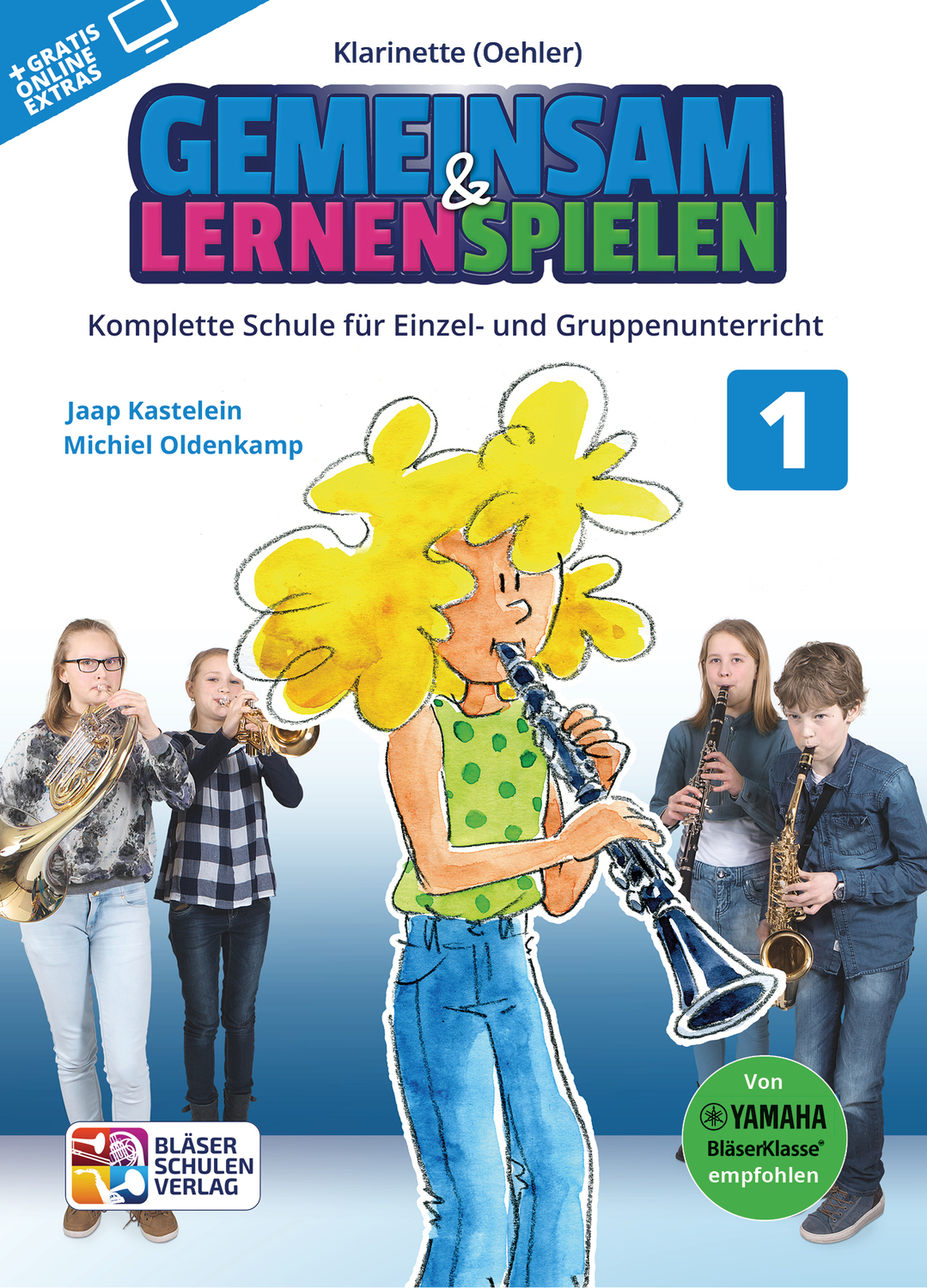 Cover: 9790700382018 | Gemeinsam Lernen & Spielen 1 Klarinette Oehler | Bläser-Schulen-Verlag