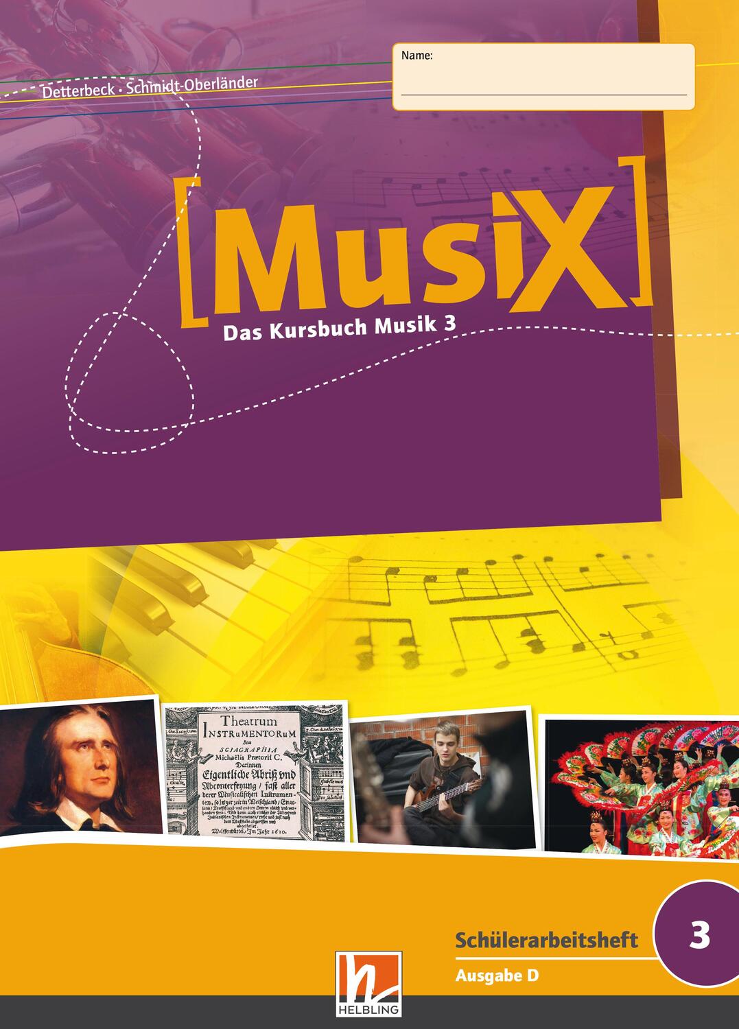 Cover: 9783862271856 | MusiX 3. Schülerarbeitsheft. Ausgabe Deutschland | Klasse 9/10 | MusiX