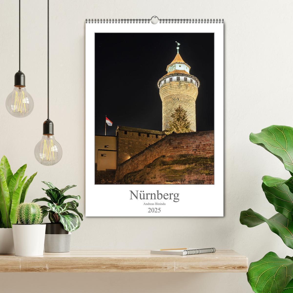 Bild: 9783435910571 | Nürnberg (Wandkalender 2025 DIN A2 hoch), CALVENDO Monatskalender | de