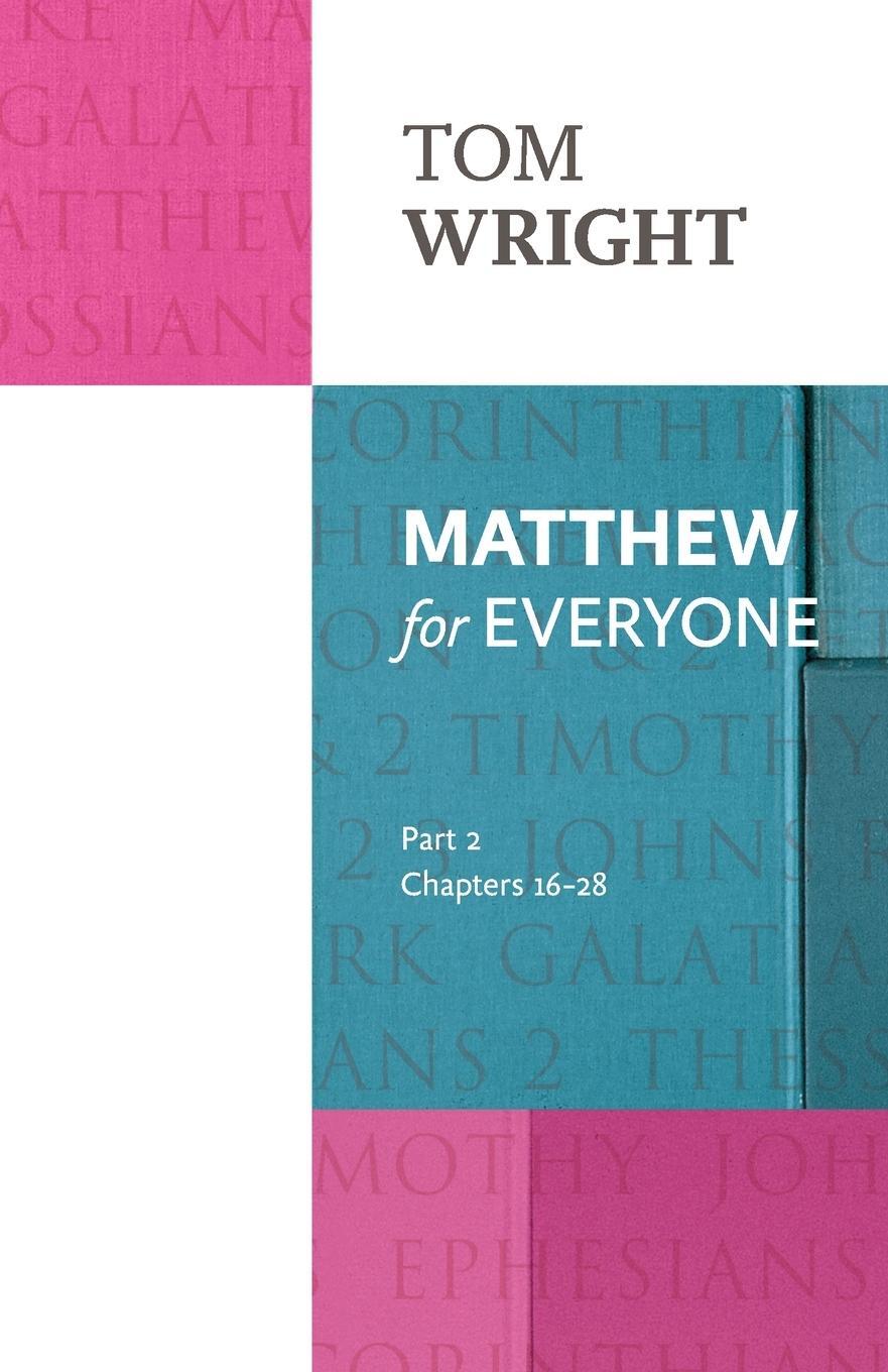 Cover: 9780281071937 | Matthew for Everyone | Part 2 | Tom Wright | Taschenbuch | Paperback
