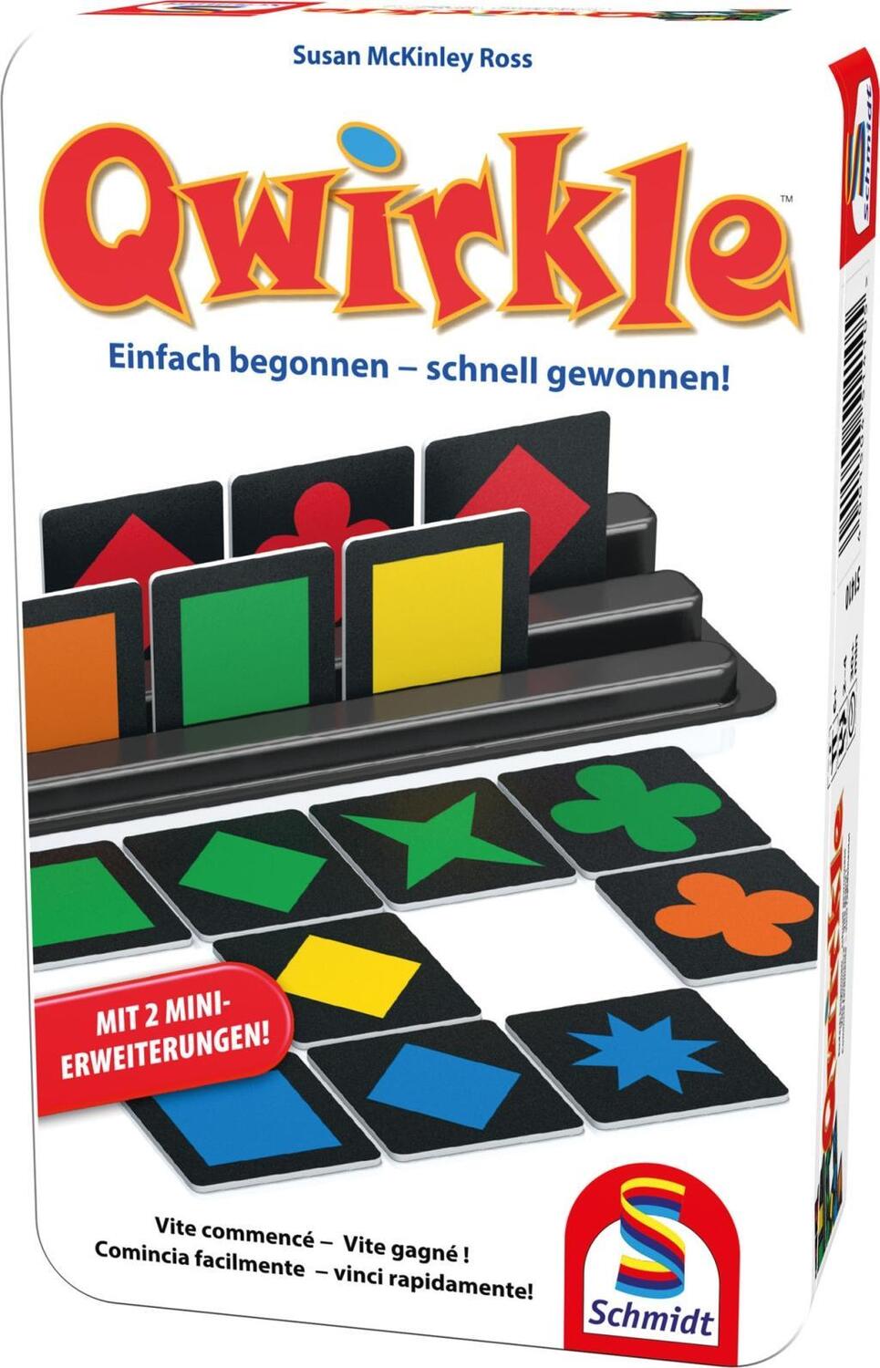 Cover: 4001504514105 | Qwirkle (Mini-Format) | Spiel | Qwirkle | Deutsch | 2017 | Schmidt