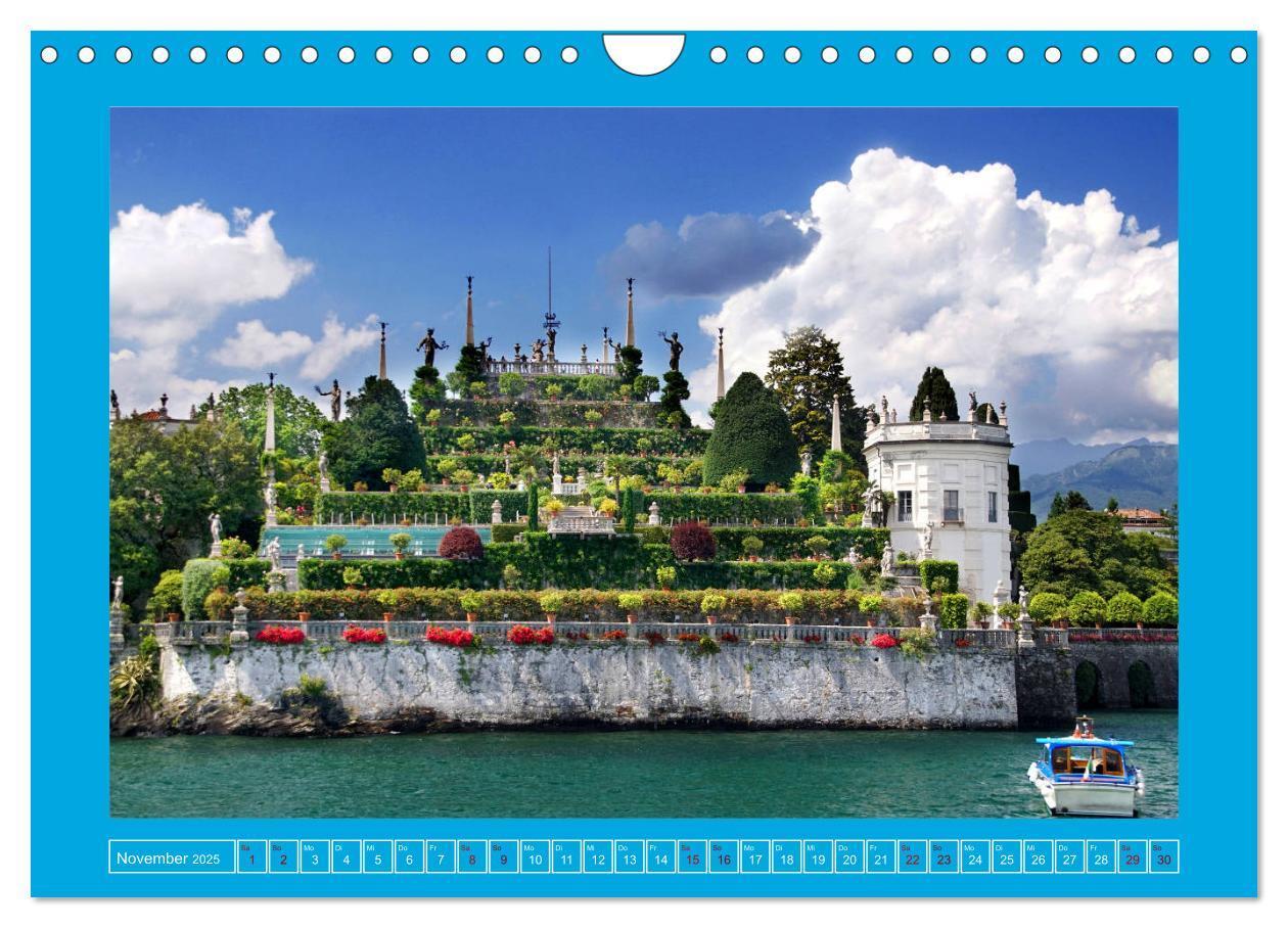 Bild: 9783435209477 | Rund um den Lago Maggiore (Wandkalender 2025 DIN A4 quer), CALVENDO...