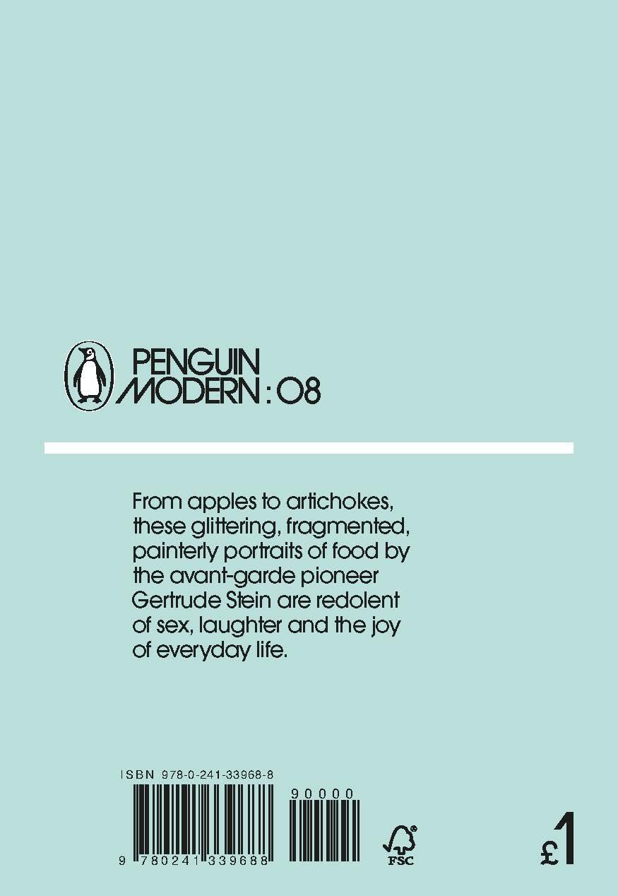 Rückseite: 9780241339688 | Food | Gertrude Stein | Taschenbuch | Penguin Modern | 64 S. | 2018