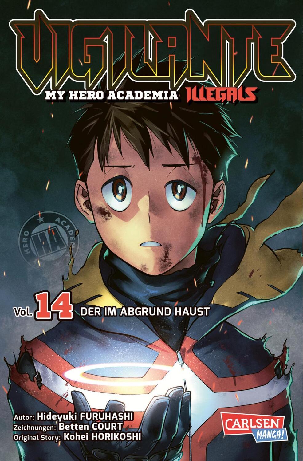 Cover: 9783551736192 | Vigilante - My Hero Academia Illegals 14 | Hideyuki Furuhashi | Buch