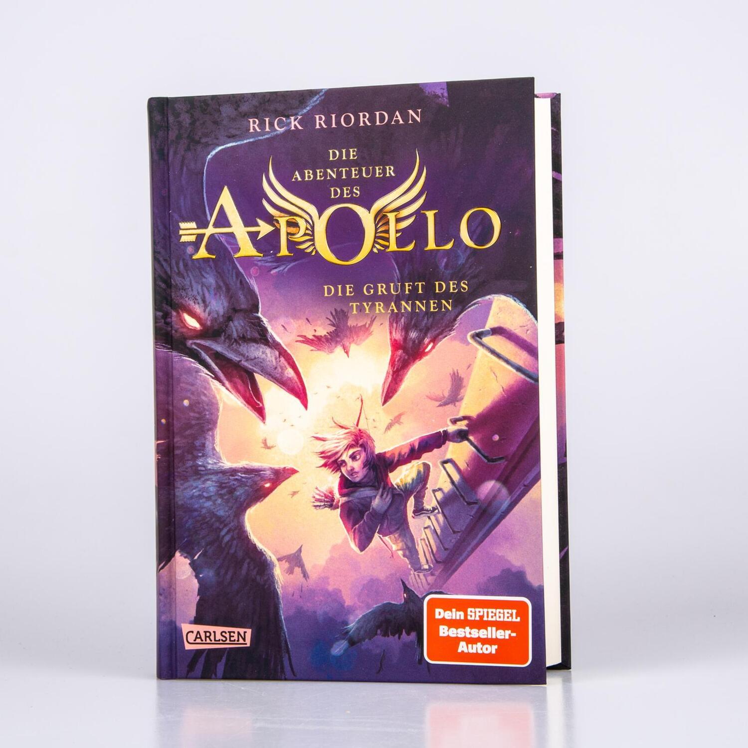 Bild: 9783551556912 | Die Abenteuer des Apollo 4: Die Gruft des Tyrannen | Rick Riordan