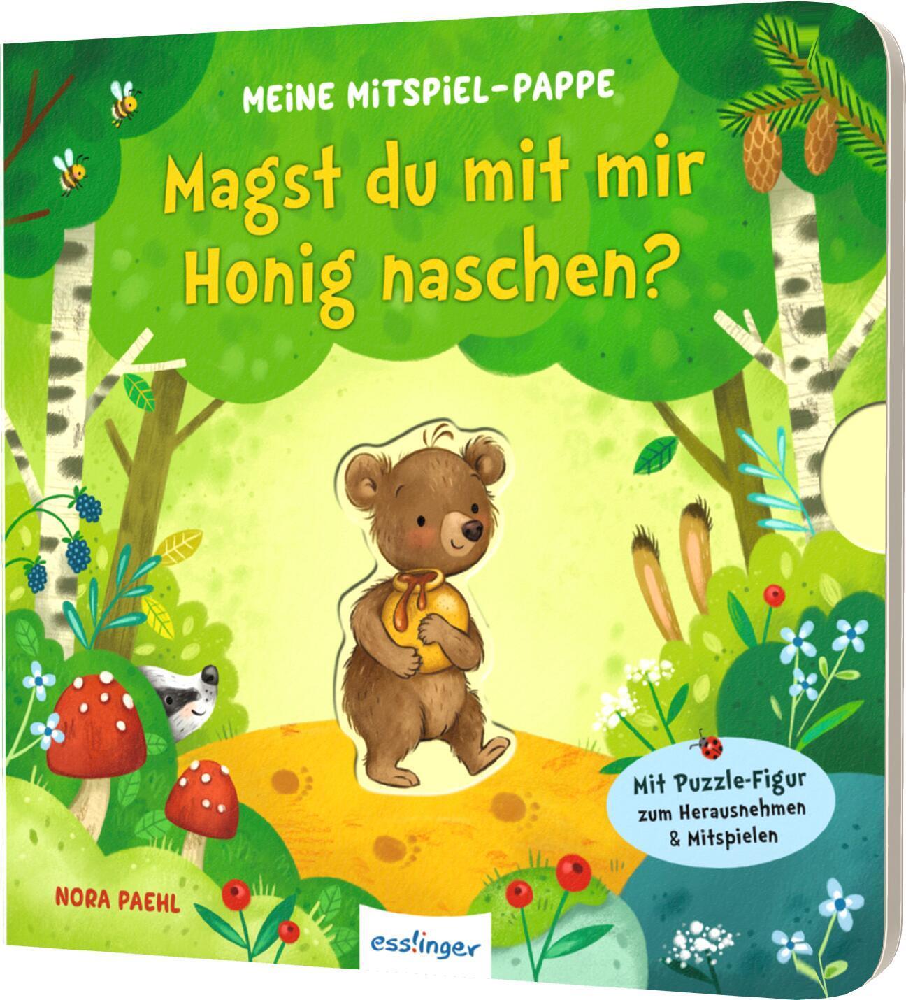 Cover: 9783480238897 | Meine Mitspiel-Pappe: Magst du mit mir Honig naschen? | Nora Paehl