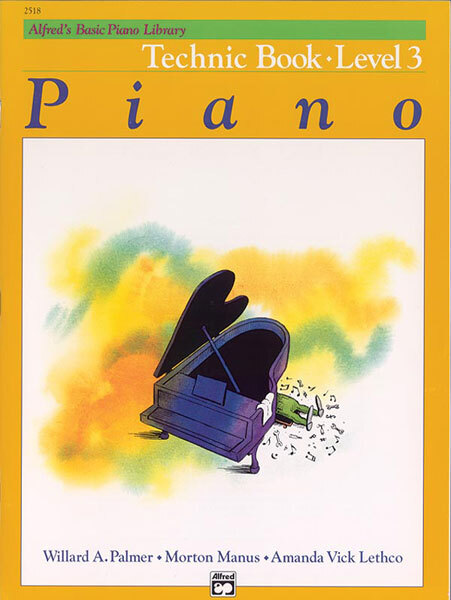 Cover: 38081001319 | Alfred's Basic Piano Library Technic Book 3 | Palmer | Buch