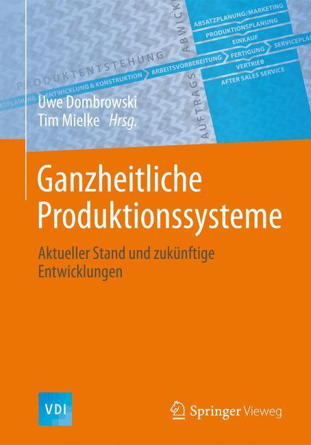 Cover: 9783662461631 | Ganzheitliche Produktionssysteme | Tim Mielke (u. a.) | Buch | Deutsch