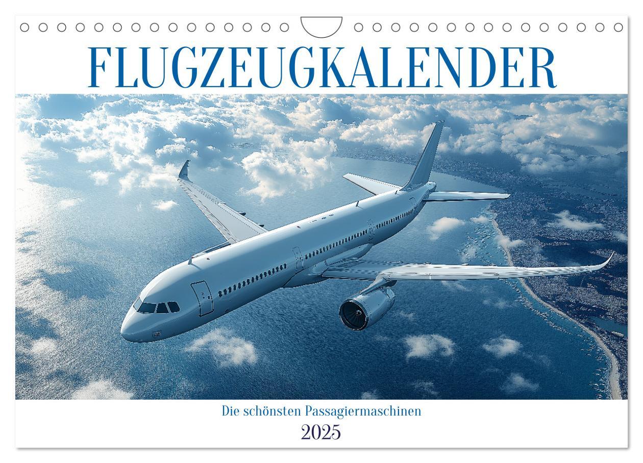 Cover: 9783457214046 | Flugzeugkalender - Die schönsten Passagiermaschinen (Wandkalender...