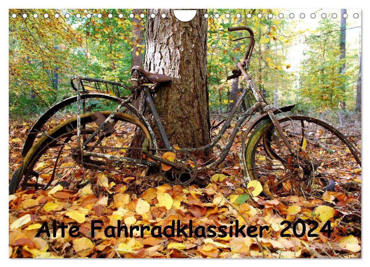 Cover: 9783383604904 | Alte Fahrradklassiker 2024 (Wandkalender 2024 DIN A4 quer),...