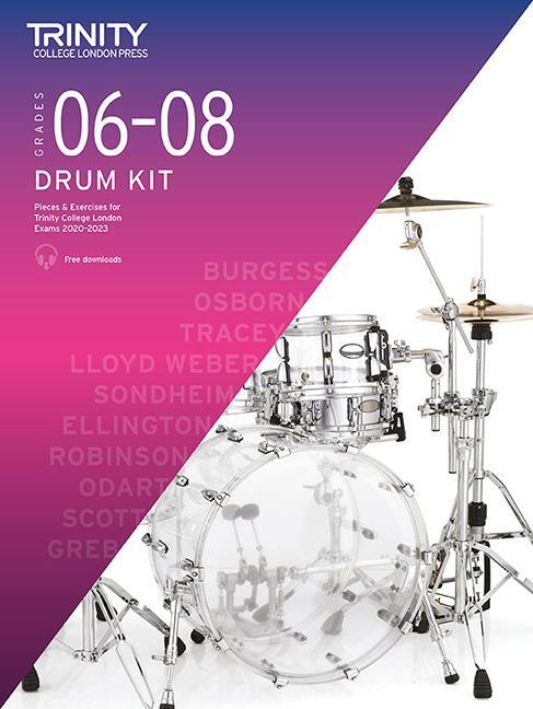 Cover: 9780857368140 | Trinity College London Drum Kit 2020-2023. Initial-Grade 6-8 | Buch