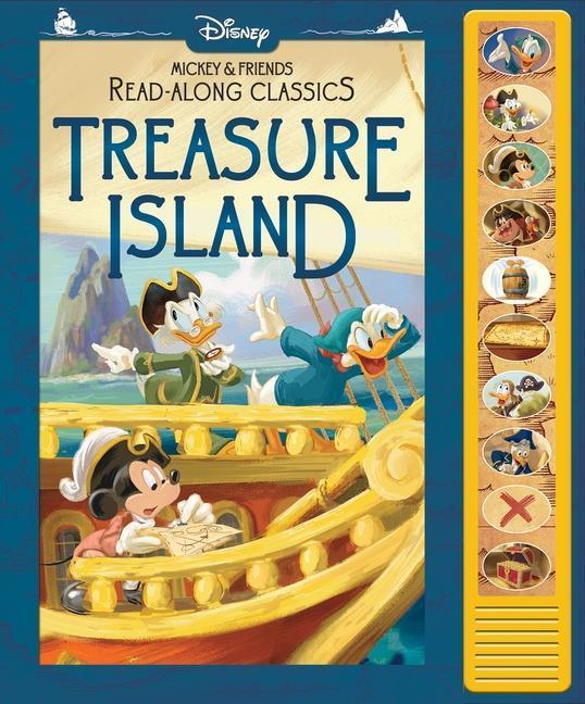 Cover: 9781503762527 | Disney Mickey and Friends: Treasure Island Read-Along Classics...