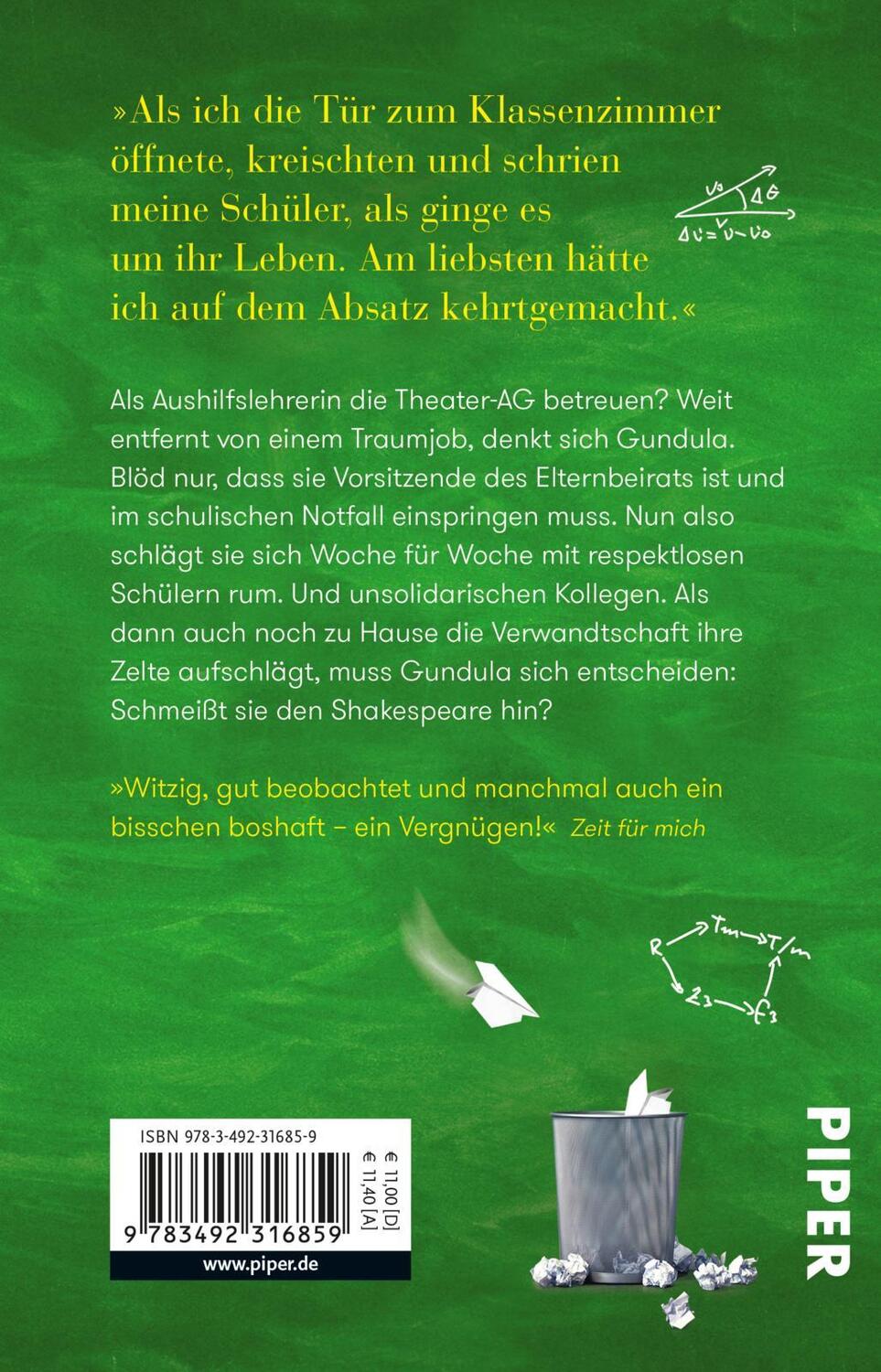 Rückseite: 9783492316859 | Andere machen das beruflich | Roman | Andrea Sawatzki | Taschenbuch