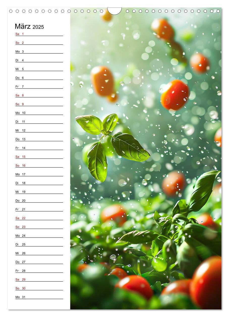 Bild: 9783457140659 | Kräuterfrische (Wandkalender 2025 DIN A3 hoch), CALVENDO...