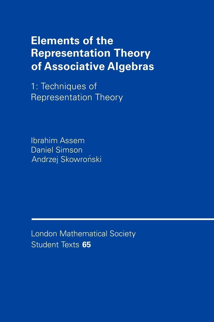 Cover: 9780521586313 | Elements of the Representation Theory of Associative Algebras | Buch