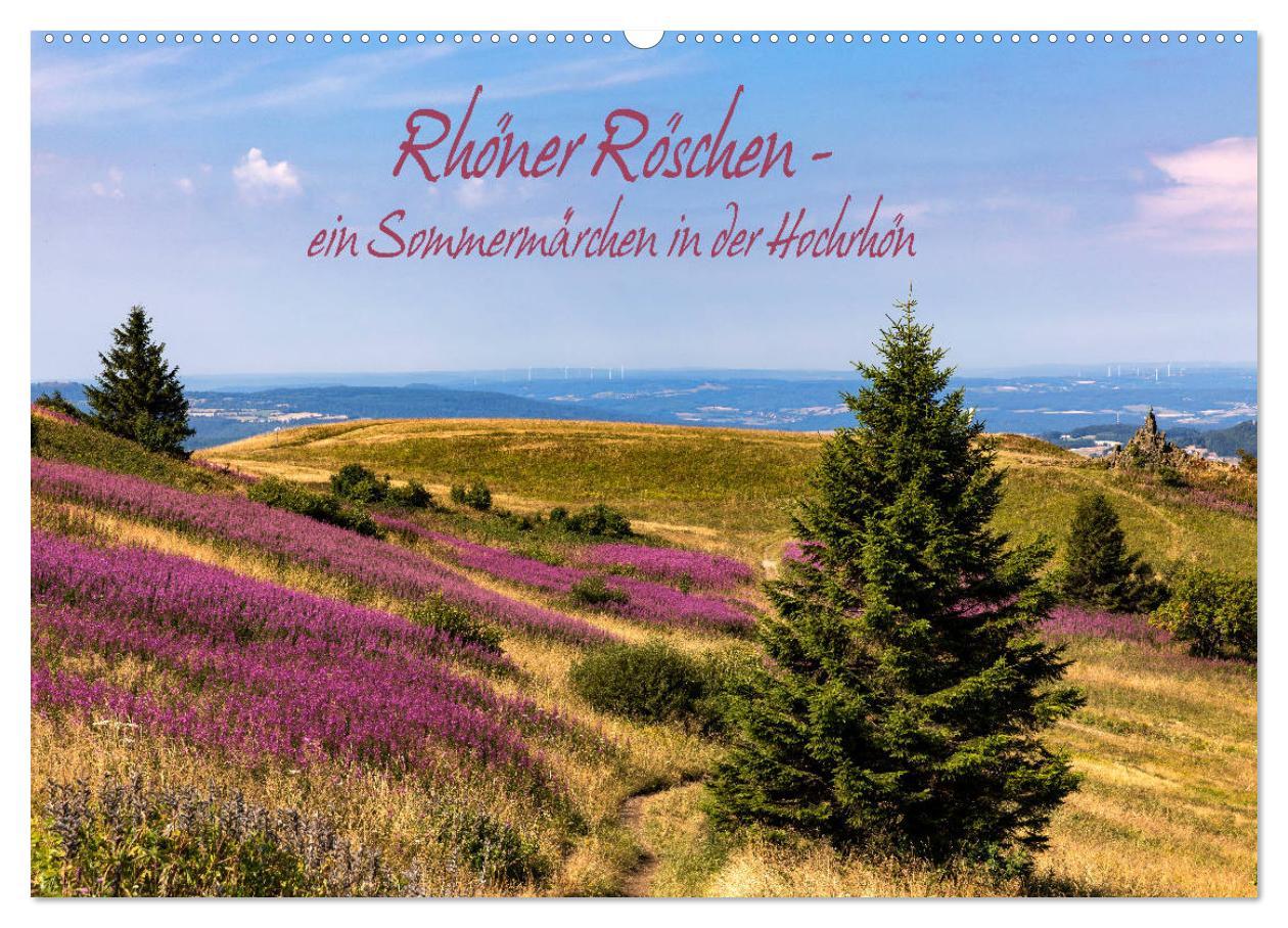 Cover: 9783435304714 | Rhöner Röschen - ein Sommermärchen in der Hochrhön (Wandkalender...