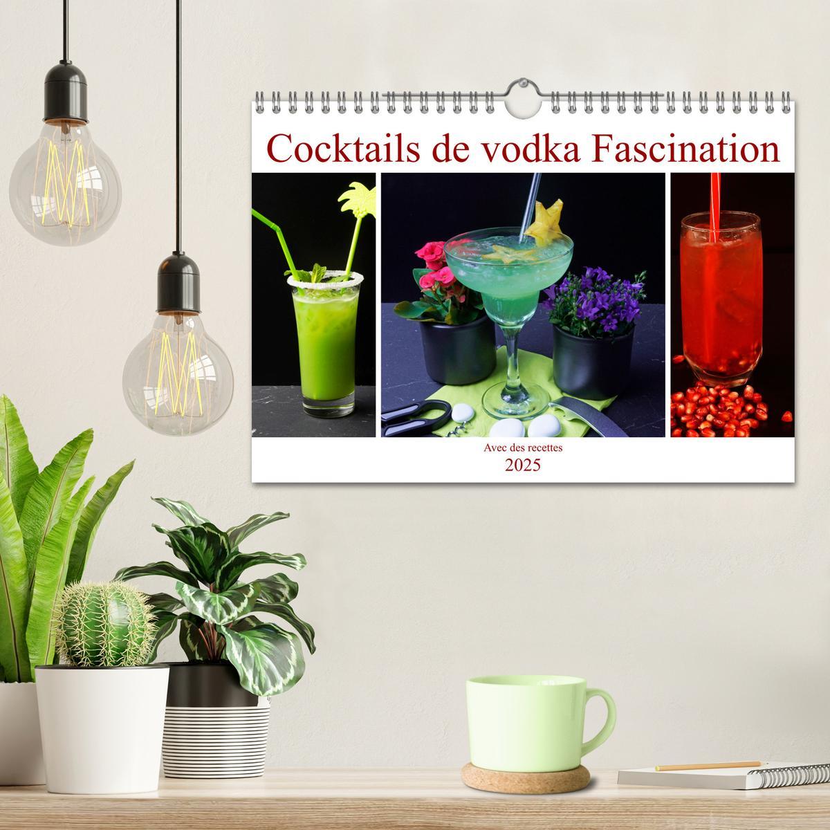 Bild: 9781325935406 | Cocktails de vodka Fascination (Calendrier mural 2025 DIN A4...