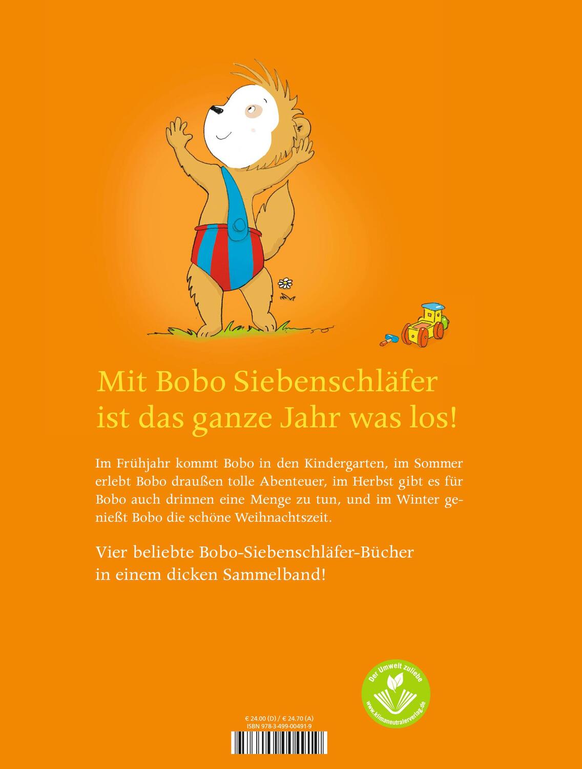 Rückseite: 9783499004919 | Mit Bobo Siebenschläfer durch das Jahr | Markus Osterwalder | Buch