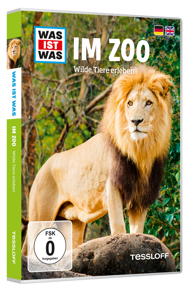Cover: 9783788642570 | WAS IST WAS DVD Im Zoo, 1 DVD | Wilde Tiere erleben | Co.KG | DVD
