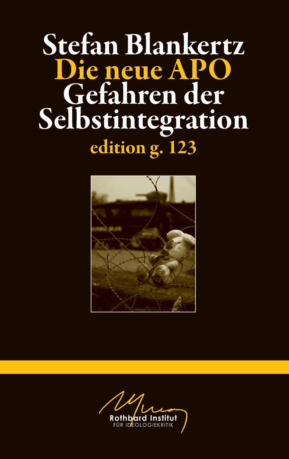 Cover: 9783739201207 | Die neue APO | Gefahren der Selbstintegration | Stefan Blankertz
