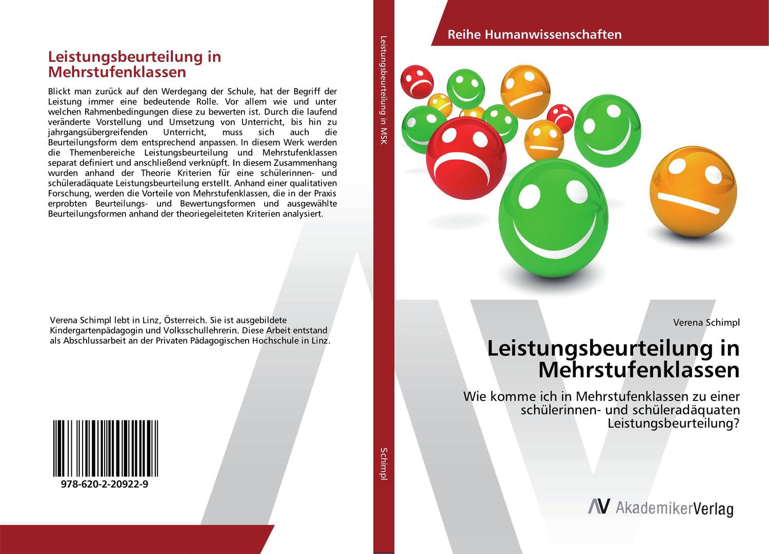 Cover: 9786202209229 | Leistungsbeurteilung in Mehrstufenklassen | Verena Schimpl | Buch