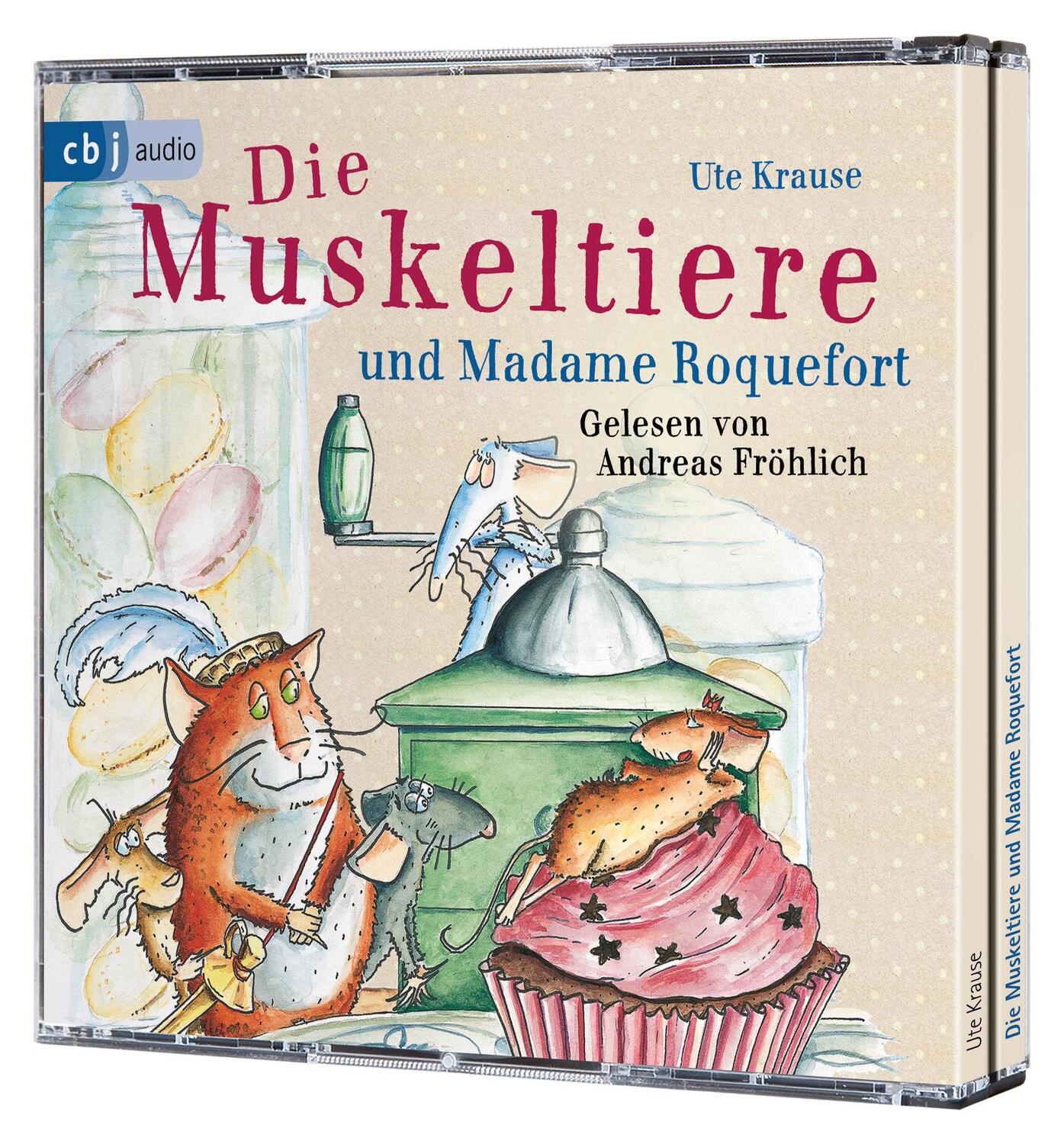 Bild: 9783837137354 | Die Muskeltiere und Madame Roquefort | Ute Krause | Audio-CD | Deutsch