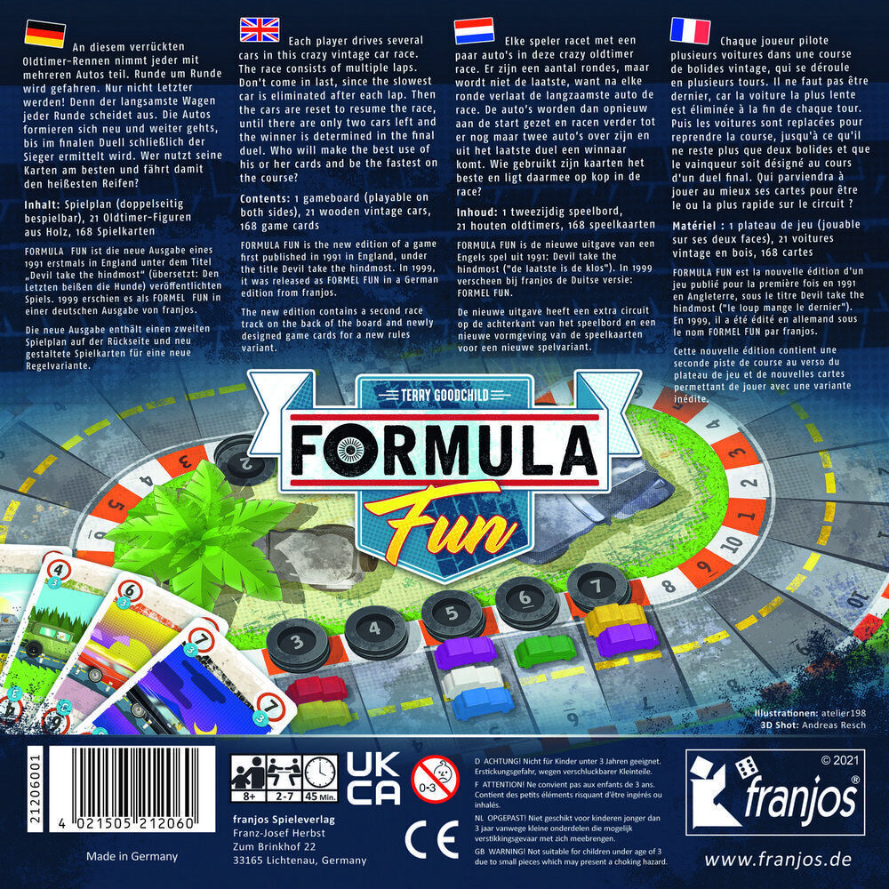 Bild: 4021505212060 | Formula Fun | Terry Goodchild | Spiel | Deutsch | Spiel direkt