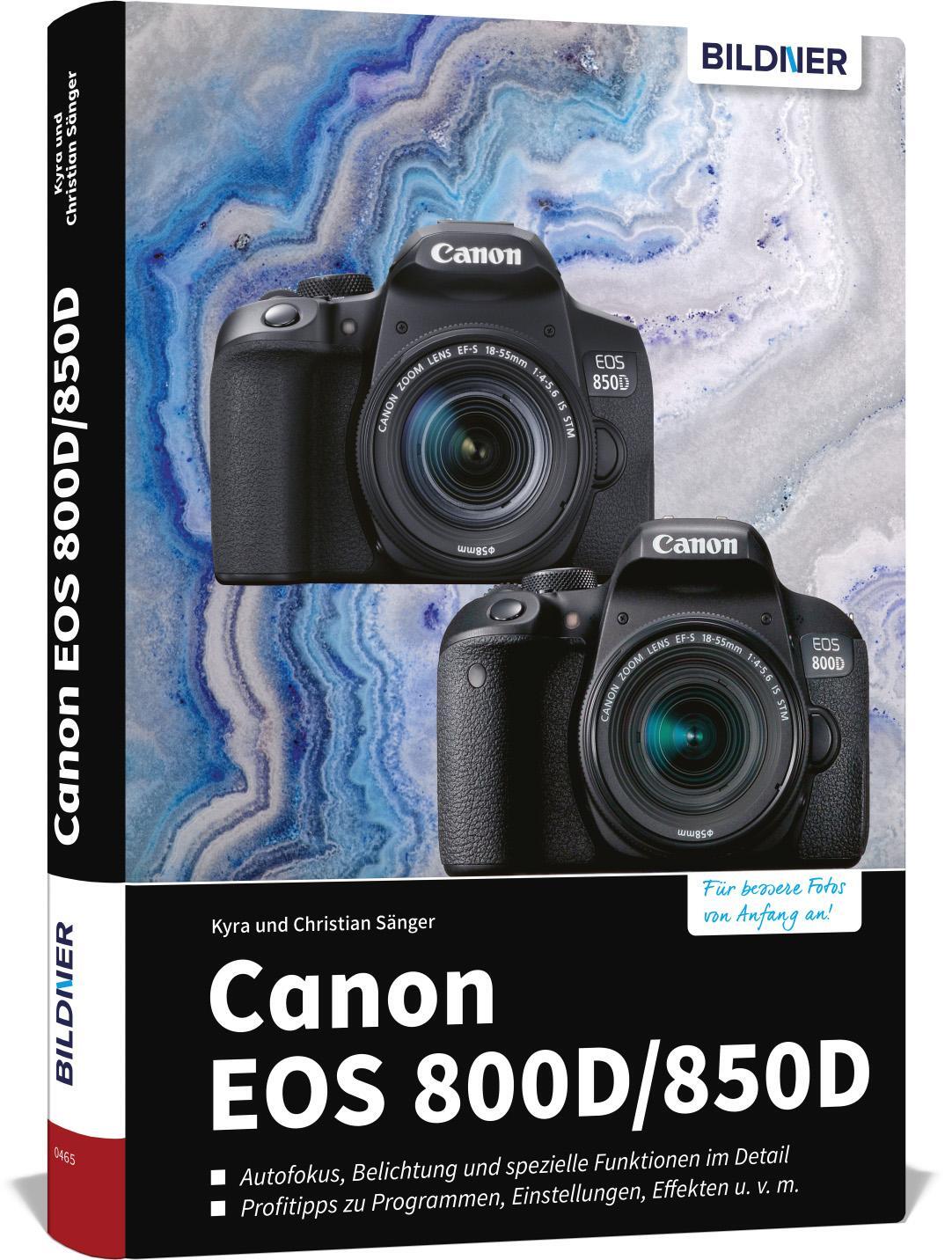Cover: 9783832804411 | Canon EOS 850D / 800D | Das umfangreiche Praxisbuch zu Ihrer Kamera!