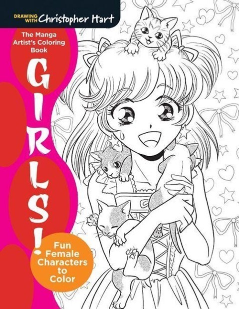 Cover: 9781942021681 | The Manga Artist's Coloring Book: Girls!: Fun Female Characters to...