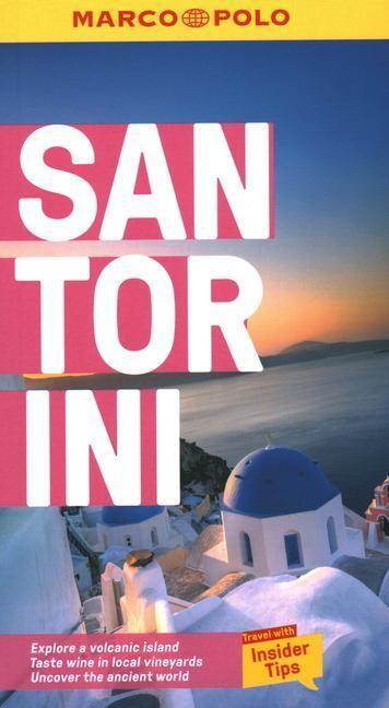 Cover: 9781914515033 | Santorini Marco Polo Pocket Travel Guide - with pull out map | Polo