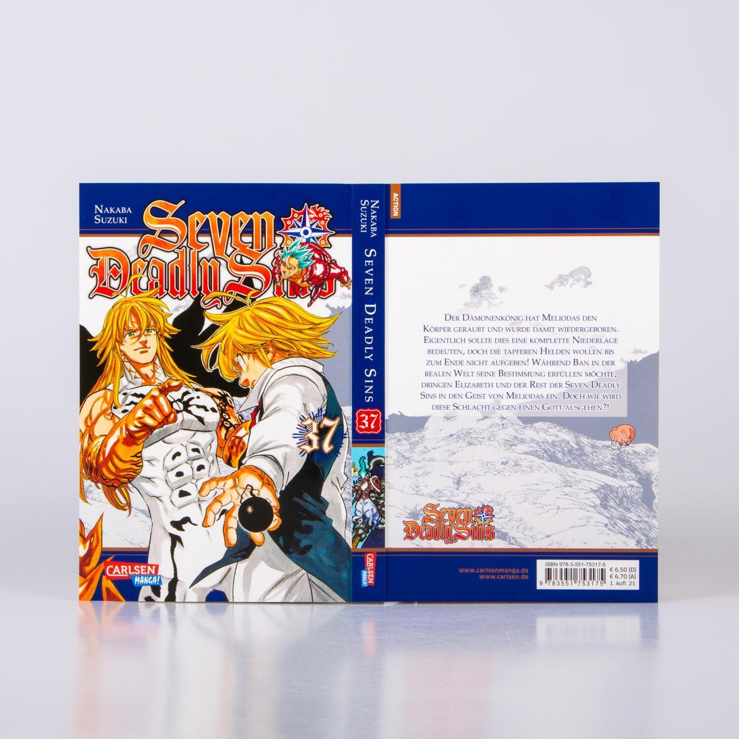 Bild: 9783551753175 | Seven Deadly Sins 37 | Mittelalterliche Fantasy-Action mit Witz | Buch