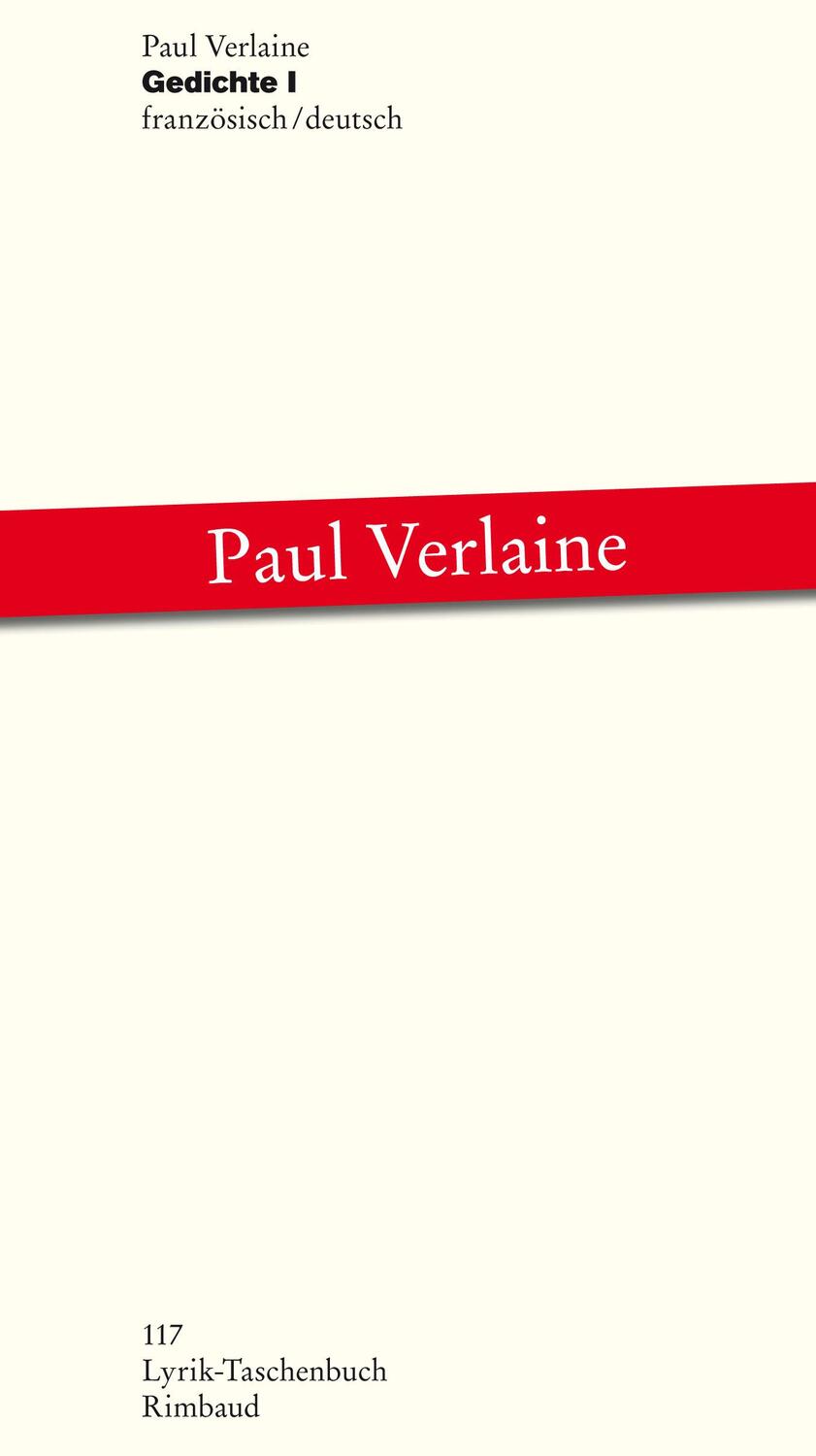 Cover: 9783890863337 | Gedichte | Franz. /Dt. | Paul Verlaine | Buch | Lyrik-Taschenbuch
