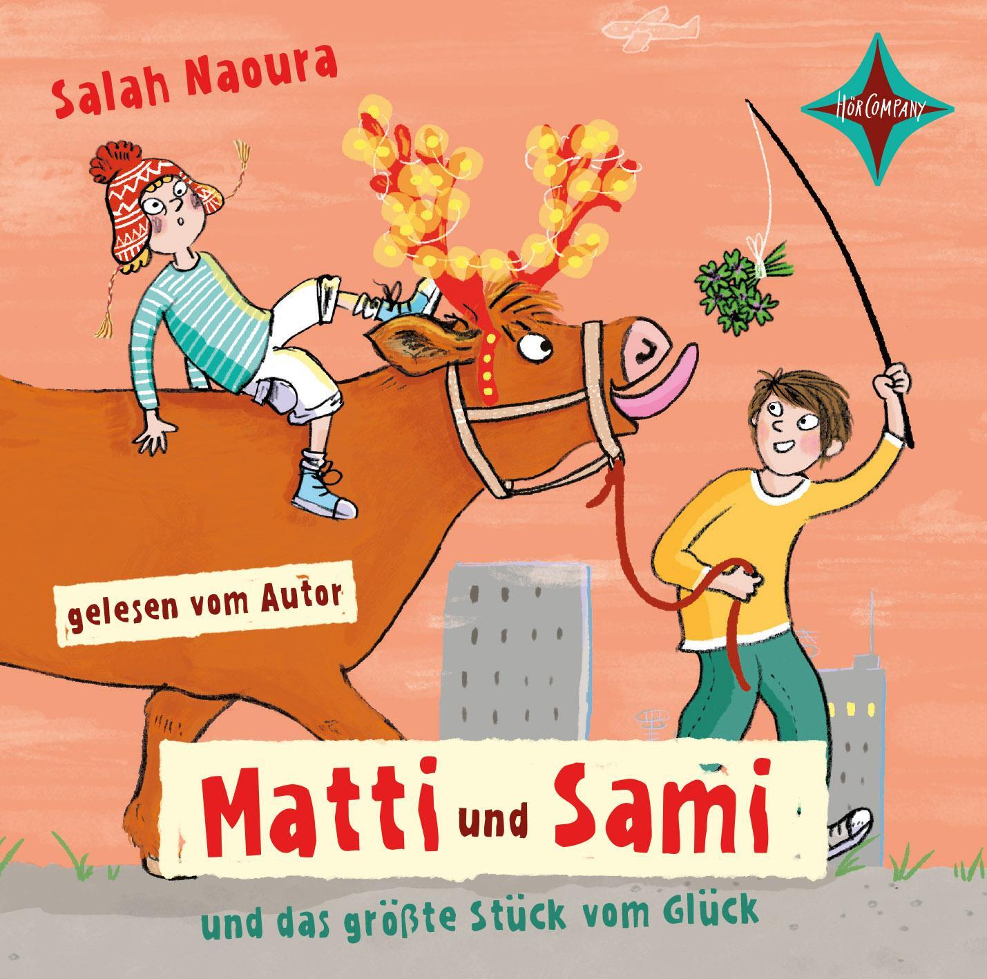 Cover: 9783966320535 | Matti und Sami und das größte Stück vom Glück | Autorenlesung | Naoura