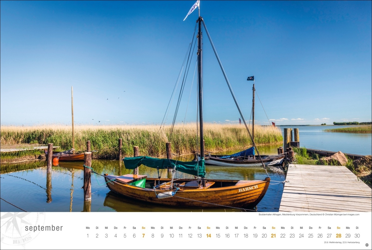 Bild: 9783756404858 | Ostsee Globetrotter Kalender 2025 - Von behaglichen Strandkörben...