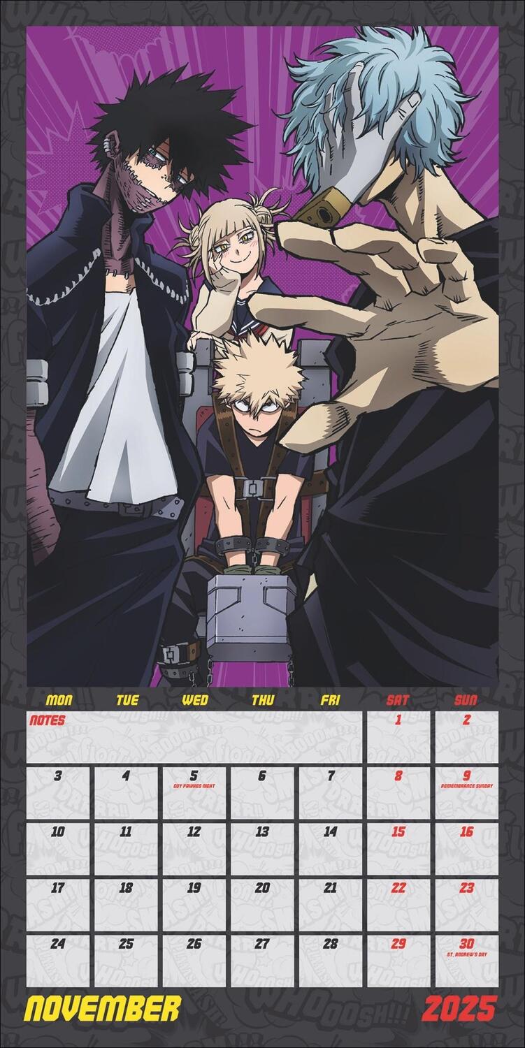 Bild: 9783840196829 | My Hero Academia Broschurkalender 2025 | Kalender | Danilo | 28 S.