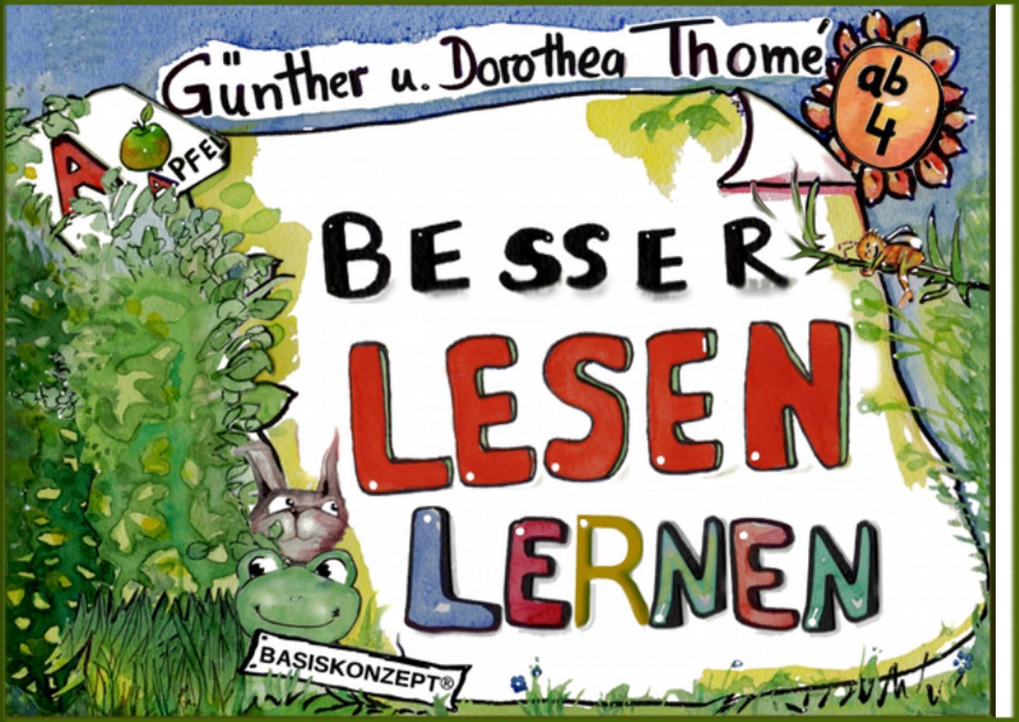 Cover: 9783942122269 | Besser lesen lernen | Günther Thomé (u. a.) | Taschenbuch | 44 S.