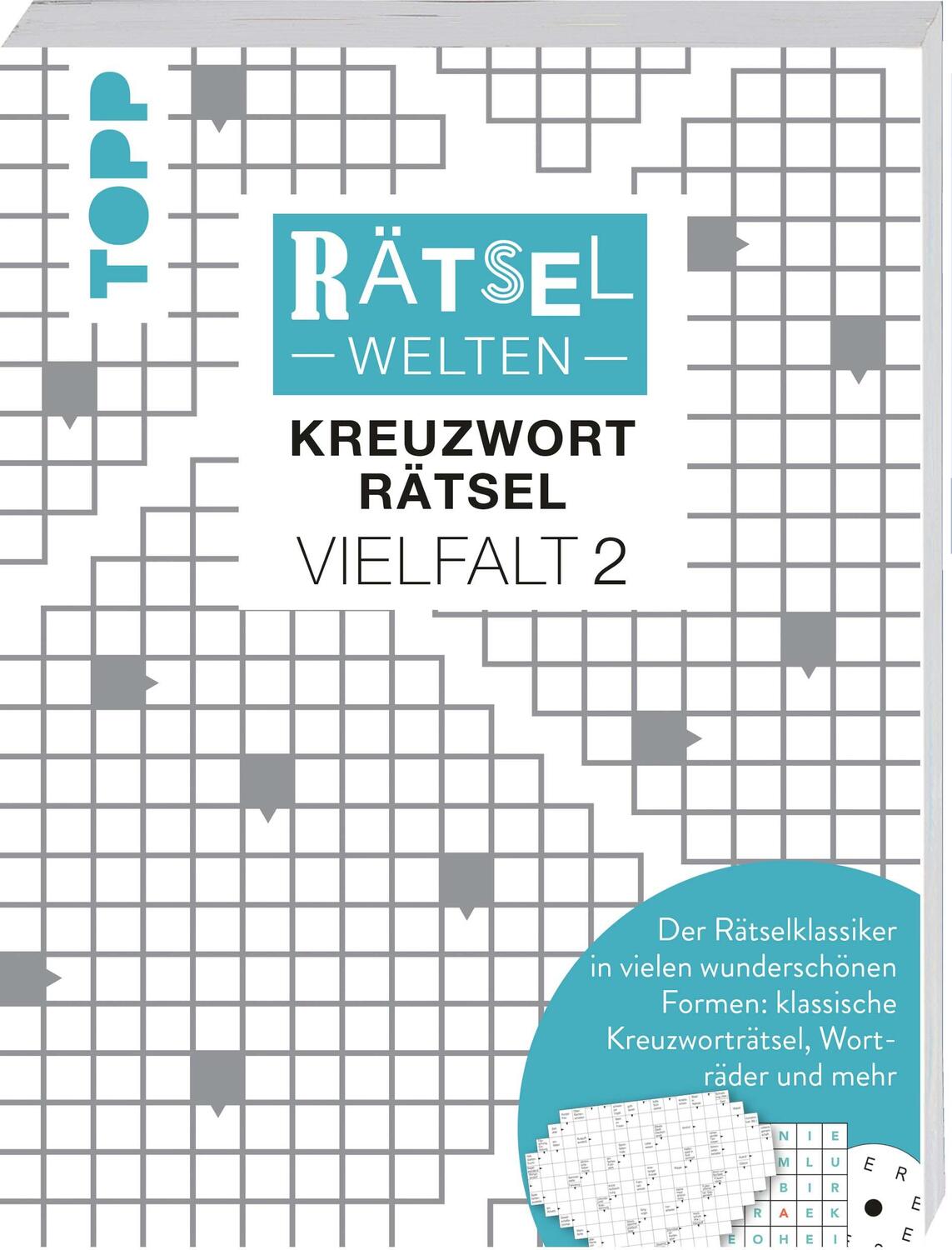 Cover: 9783772446788 | Rätselwelten - Kreuzworträtsel Vielfalt 2 Der Rätselklassiker in...
