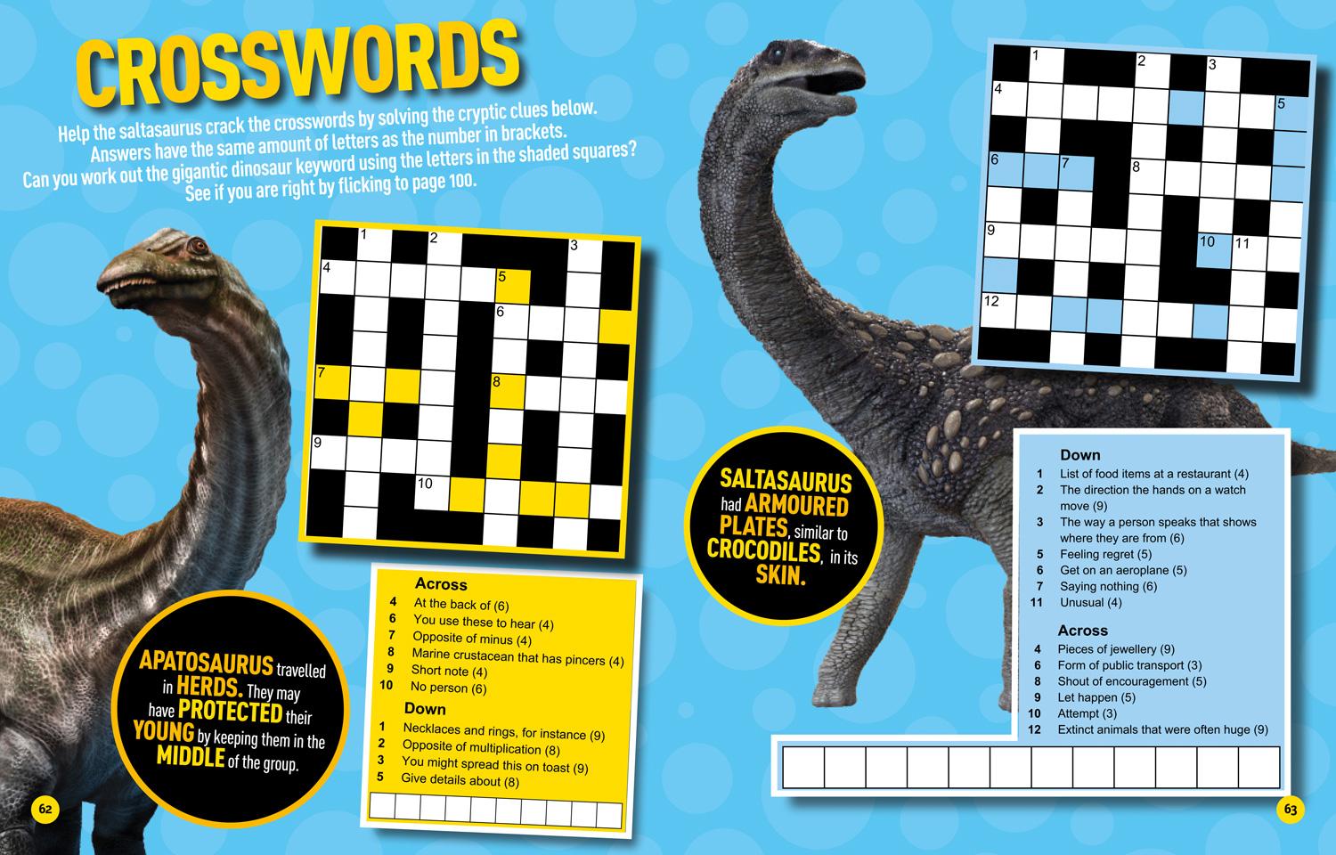 Bild: 9780008321505 | Puzzle Book Dinosaurs | National Geographic Kids | Taschenbuch | 2019