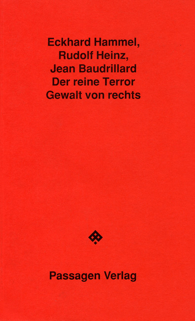 Cover: 9783851650839 | Der reine Terror | Gewalt von rechts | Eckhard Hammel (u. a.) | Buch