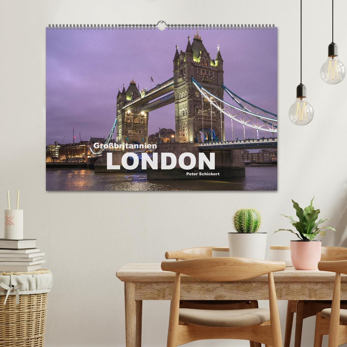 Bild: 9783435260980 | Großbritannien - London (Wandkalender 2025 DIN A2 quer), CALVENDO...