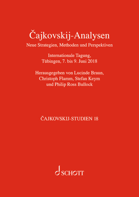 Cover: 9783795728199 | Cajkovskij-Analysen. Neue Strategien, Methoden und Perspektiven | Buch